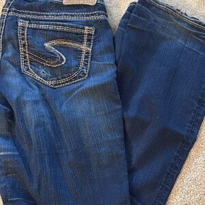 Silver Jeans Dark Blue Boot Cut Women Jeans